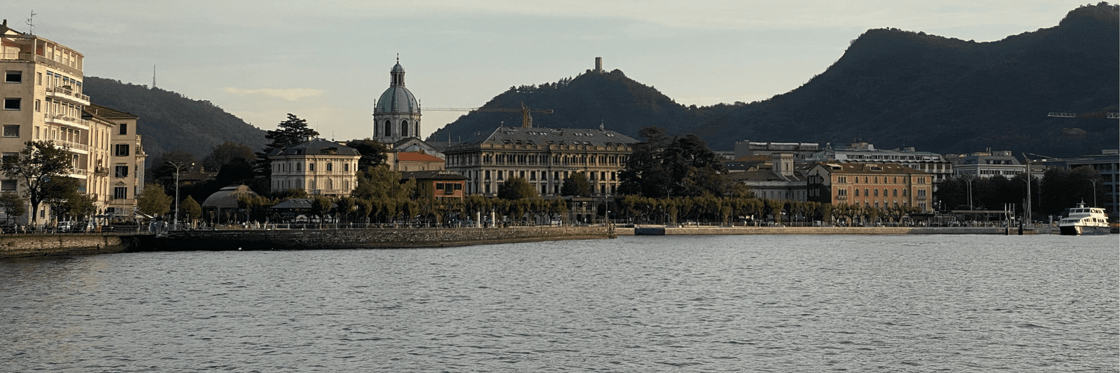 walking cities Lake Como