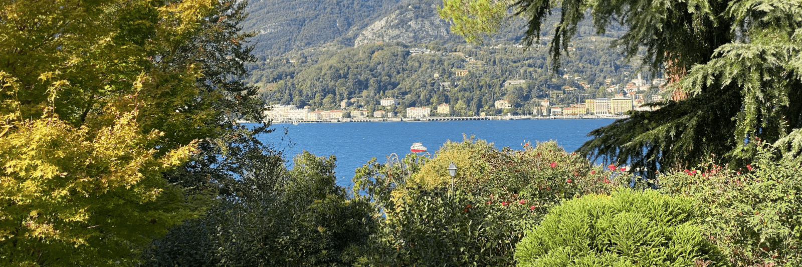 walking cities Lake Como